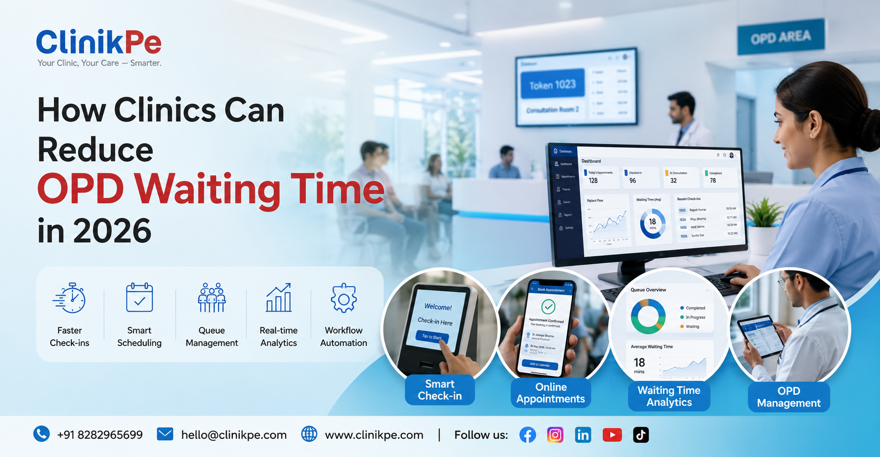 How Clinics Can Reduce OPD Waiting Time in 2026