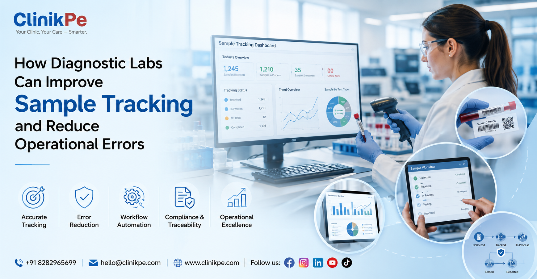 How Diagnostic Labs Can Improve Sample Tracking and Reduce Operational Errors