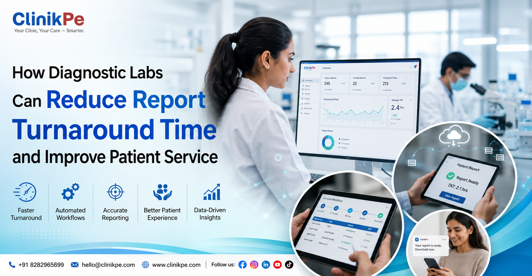 How Diagnostic Labs Can Reduce Report Turnaround Time and Improve Patient Service