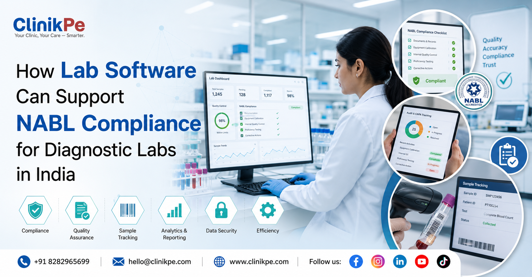 How Lab Software Can Support NABL Compliance for Diagnostic Labs in India