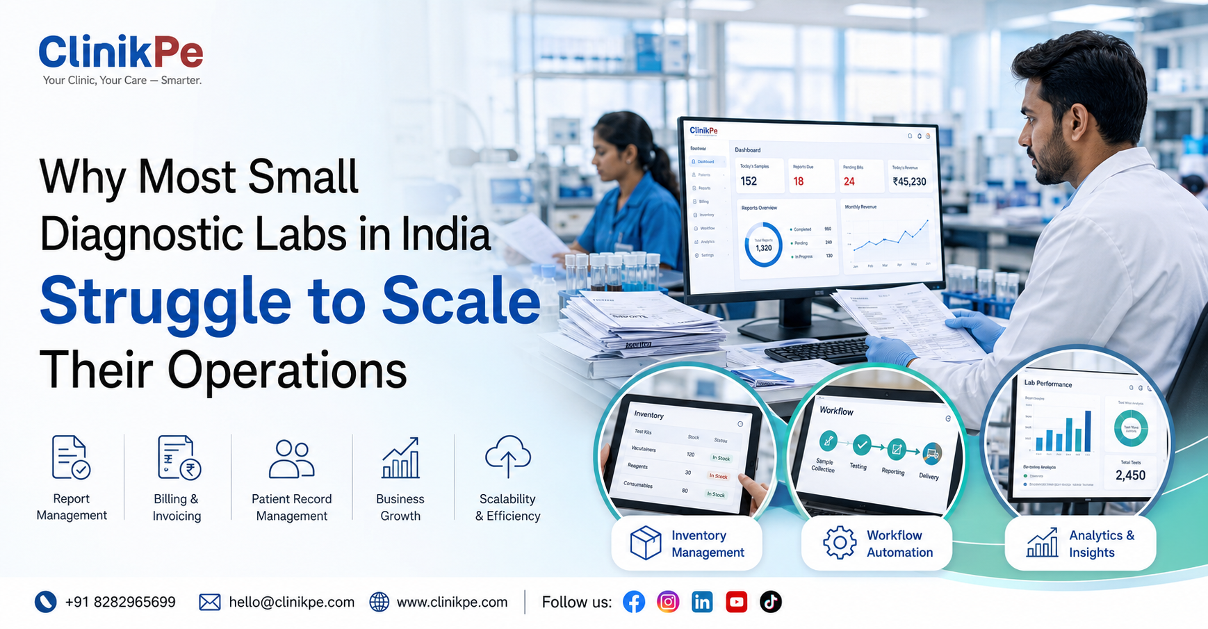 Why Most Small Diagnostic Labs in India Struggle to Scale Their Operations