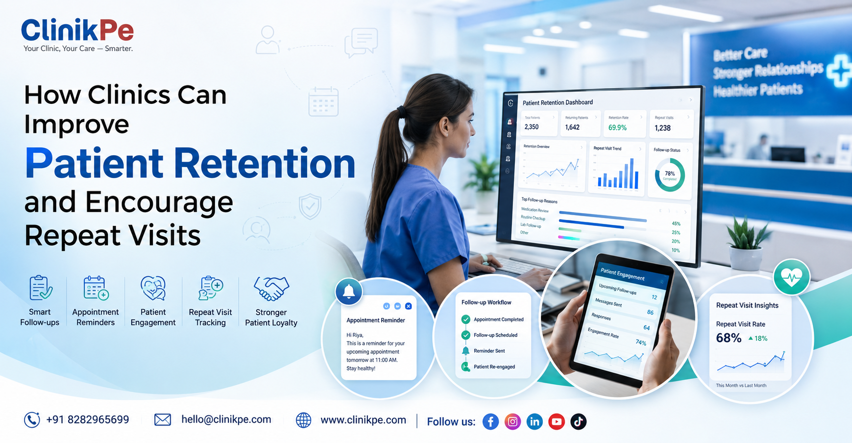 How Clinics Can Improve Patient Retention and Encourage Repeat Visits