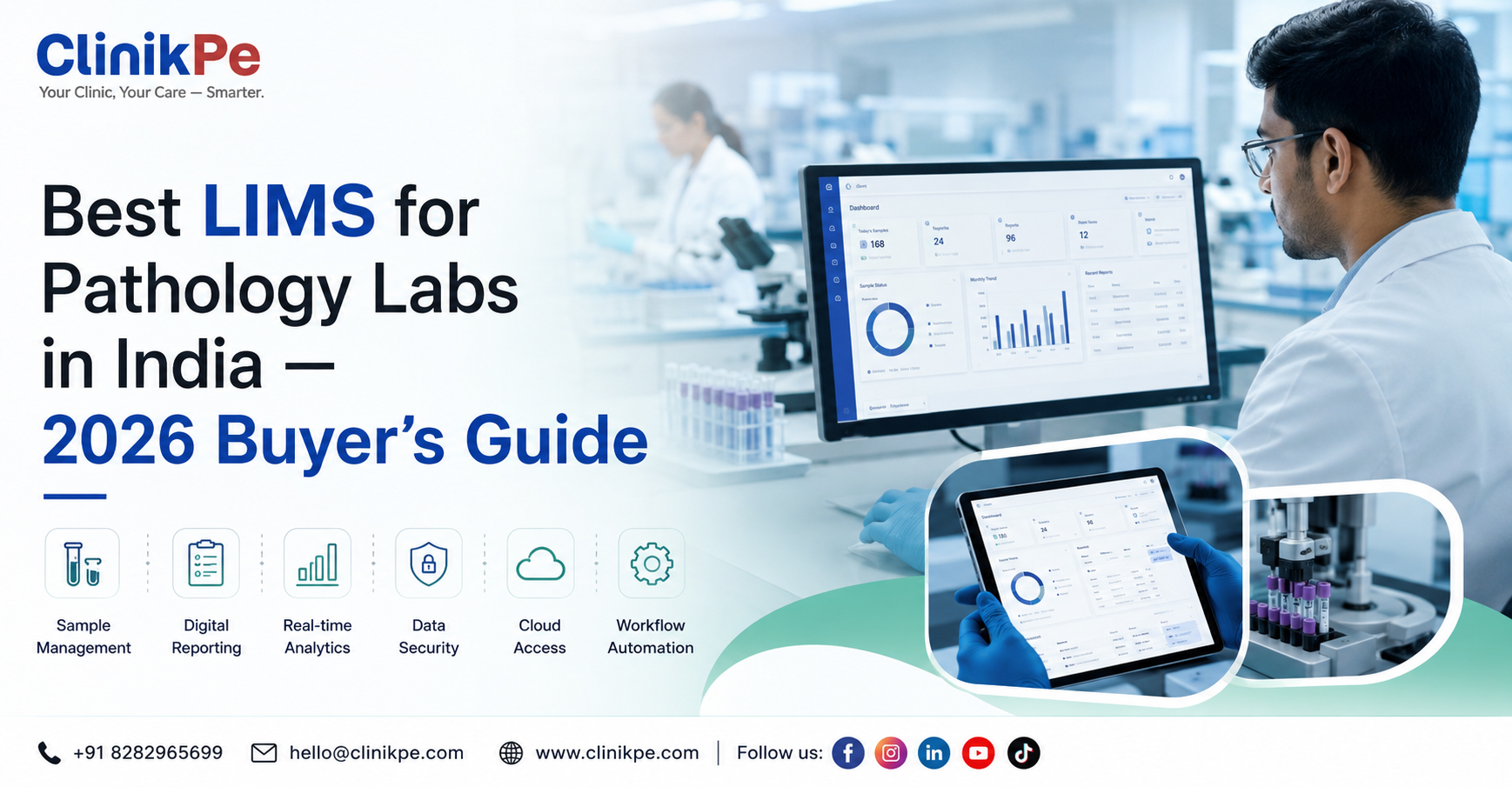 Best LIMS for Pathology Labs in India 2026: A Founder's Honest Buyer's Guide (Top 8 Compared)