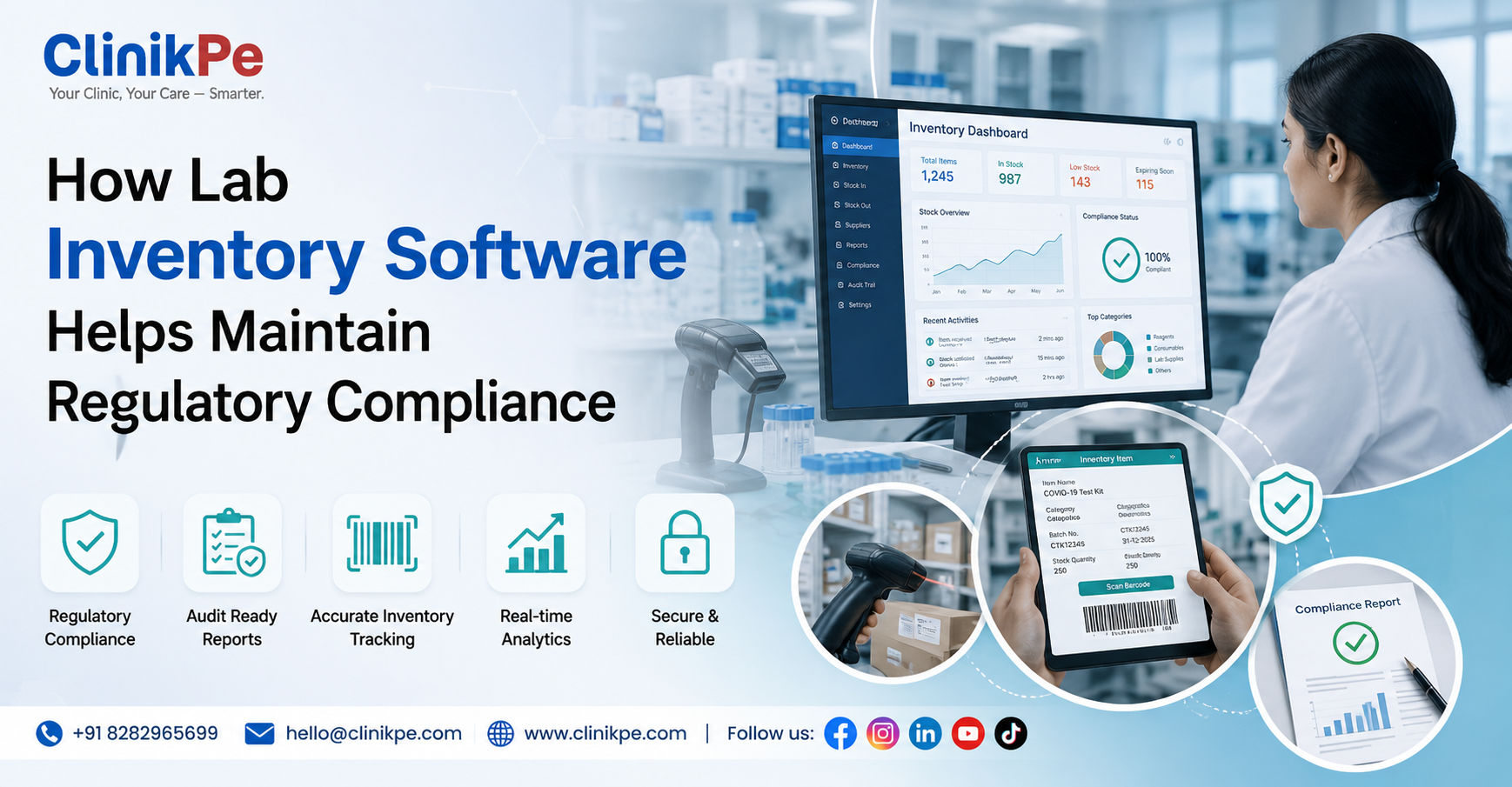 How Lab Inventory Software Helps Maintain Regulatory Compliance
