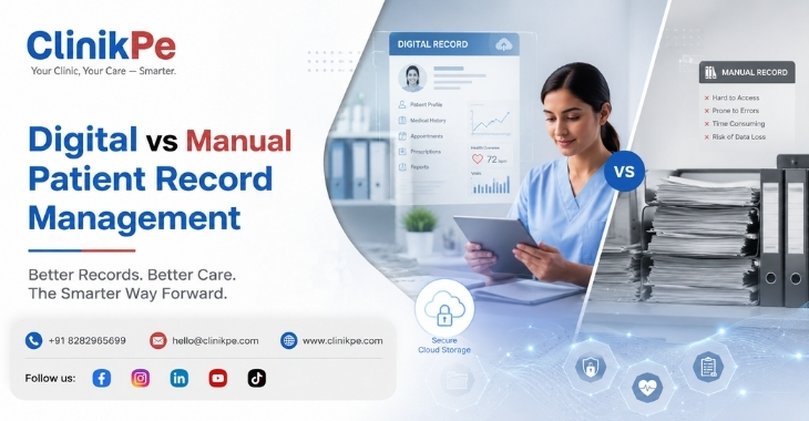 Digital vs Manual Patient Record Management