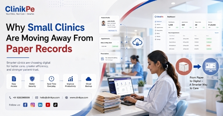 Why Small Clinics Are Moving Away From Paper Records
