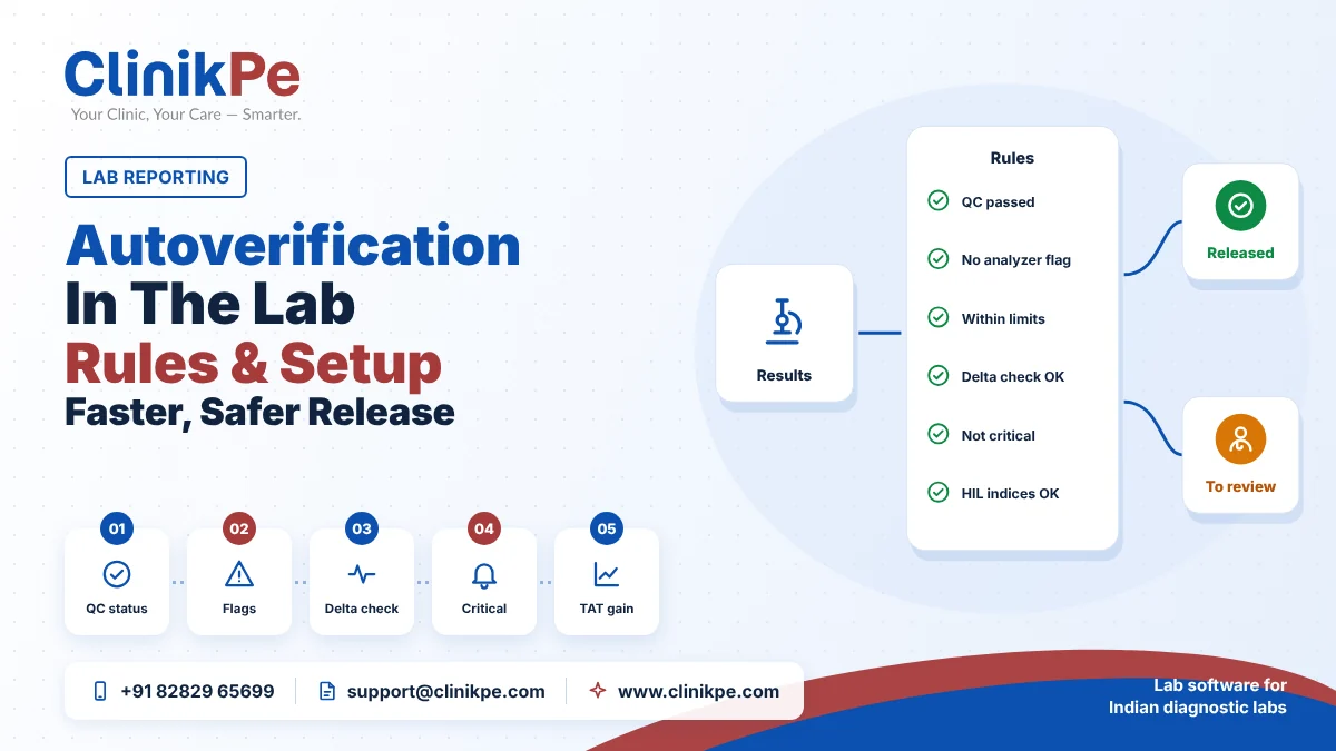 Autoverification in the laboratory: rules, benefits and setup
