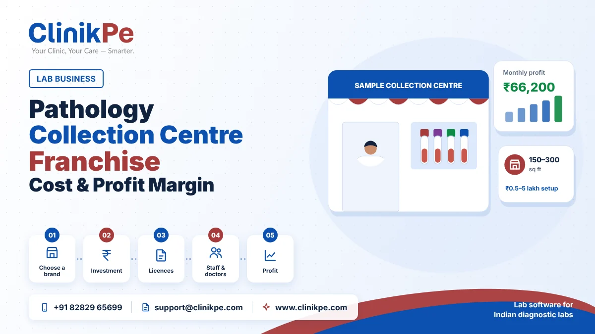Pathology collection Centre franchise: cost, profit margin and how to start