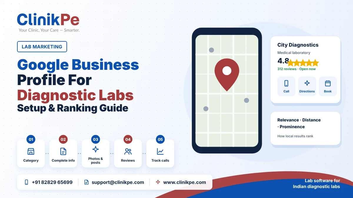 Google Business Profile for diagnostic labs: setup and ranking guide
